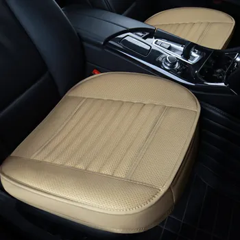 GLCC Universal 3D Car Seat Cover din Piele PU Respirabil Pad Saltea pentru Scaun Auto Perna Simplu Singur Scaun Fără Spătar