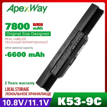 11.1 v a bateriei pentru Asus A32-K53 A41-K53 A42-K53 A43 A53 A53JA P43 P53 X43 K53TA X53 X43JR X84 P43JC A53JB K43BY K43E K53 K53SD
