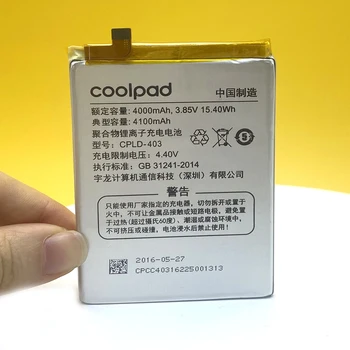 Original CPLD-403 Baterie Pentru Letv LeEco Coolpad Cool1 Rece 1 Dual le3 LeRee R116 C106 C106-7 C106-9 C103 C107-9 Telefon Mobil