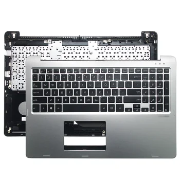 NOUL Laptop Pentru ASUS TP500 TP500L TP500LA TP500LB TP500LN zonei de Sprijin pentru mâini Cazul de Sus Cu NOI keyboard Silver