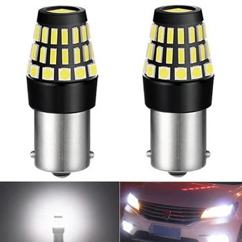 2x P21W BA15S 1156 Diurne lightsr LED-uri Bec pentru Hyundai Getz, Tucson, Santa i40 Sonata Accent, i30 Solaris Creta ix25 DRL