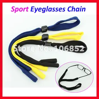 DH032 20buc/lot en-Gros de Bumbac Sport ochelari de Soare Ochelari de Citit Ochelari cablul de suport lanț de Coarde
