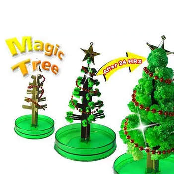 Fierbinte De Vânzare Magie În Creștere De Cristal Brad De Crăciun Copii Cadou De Ziua De Nastere Jocuri Educative Jucărie