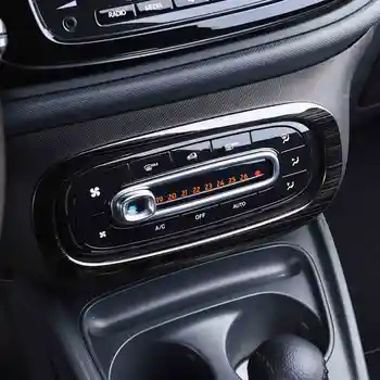 3D personalizate din fibra de carbon aer frontieră autocolant pentru Mercedes nou smart 453 Fortwo Forfour styling auto accesorii auto decor