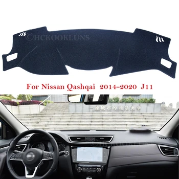 Tabloul de bord Capacul de Protecție Pad pentru Nissan Qashqai J11~2020 Accesorii Auto de Bord Parasolar Anti-UV Covor 16 2017 2018