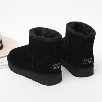 Noile Cizme de Zapada pentru Femei 2020 Înaltă calitate Blana Cizme de Iarna pentru Femei Cald Glezna Pantofi de Iarna Cizme Femei Plus Dimensiune 841900