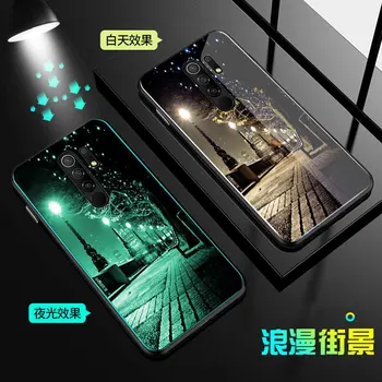 Luminos Sticla Caz Pentru Xiaomi Redmi De Caz 9 6.53