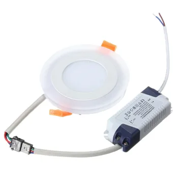 Control de la distanță 3 Modele Alb și RGB Led Panou Lumina 6w/9w/16w/24W Ultra Subțire Încastrat Plafon cu LED-uri corp de iluminat Lampă de Panou Acrilic
