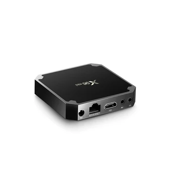 X96 mini Android 9.0 TV BOX 1G+8G/2G+16G Amlogic S905W Quad Core Suport 4K Media Player, Wifi 2.4 G Cutie TV Android Smart TV Box