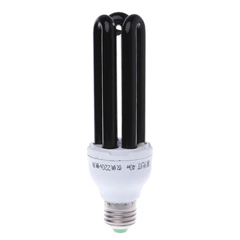 E27 15/20/30/40W UV Ultraviolete Fluorescente Blacklight CFL Bec Lampa 220V Nou Cald