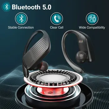 HIFI Pavilioane TWS Dinte Cască Ureche Telefoane Căști fără Fir Receptor Pentru Sport Smartphone Auriculares Bluetooth Căști