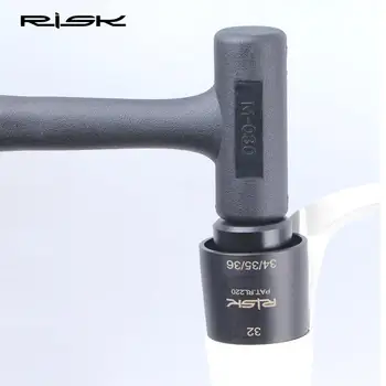 O Bucată de RISC RL220 Biciclete de Munte Biciclete de 4-în-1 de Șoc Furca Fata Praf de Etanșare Instrument de Instalare Driver se Potriveste 32/34/35/36mm