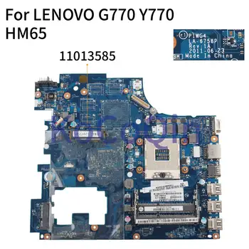 KoCoQin laptop Placa de baza Pentru LENOVO G770 Y770 PIWG4 LA-6758P 11013585 HM65 Placa de baza
