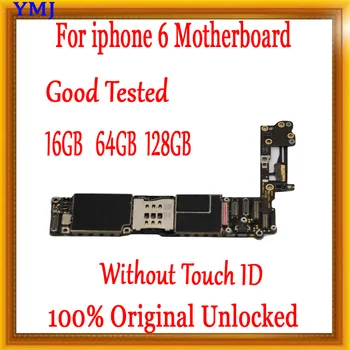 Fabrica Original de deblocare Pentru iphone 6 4.7 inch Placa de baza Cu/Fara Touch ID, Testat Placa de baza Pentru iPhone 6 Gratuit Prin iCloud
