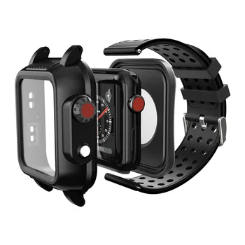 Durabil de Înaltă Calitate pentru Apple Watch Sport Band 44mm 42mm 40mm 38mm rezistent la apa curea iWatch 1 2 3 4 5 6 SE Ușor Watchband