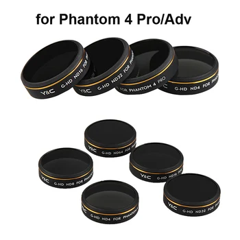 Pentru DJI Phantom 4 Pro V2.0 Avansate UV CPL ND4 8 16 32 Treptată Filtru de Culoare Drone aparat de Fotografiat Lentilă Filtru de Polarizare Densitate Neutră
