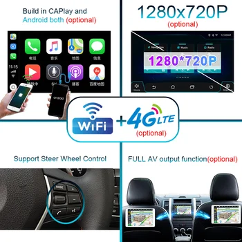 2 din Android 10 radio auto PX6 pentru Mercedes Benz ML W164, GL X164 ML350 ML300 ML320 ML280 GL350 GL500 stereo auto 2din multimedia