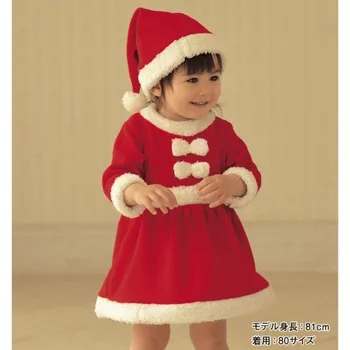 Crăciun pentru copii fete haine copii, rochii+palarie pentru nou-născuți haine de anul nou haine pentru fete bebes