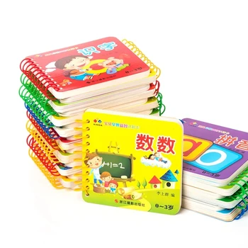 10 Cărți De Educație Timpurie Copilul Preșcolar Învățare Caractere Chinezești Carduri Cu Poză Carte Pinyin Engleză Libros Livros De Livre