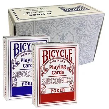 2 buc/Set Bicicleta Secunde Carti de Joc Blue&Red Rider Spate Pachet Standard USPCC Poker Carte de Magie Jocuri Trucuri de Magie