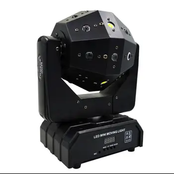 16X3W dual-arm grindă DMX512 mobile cap laser de fotbal DJ etapă scena show de lumini 16/18 KTV disco