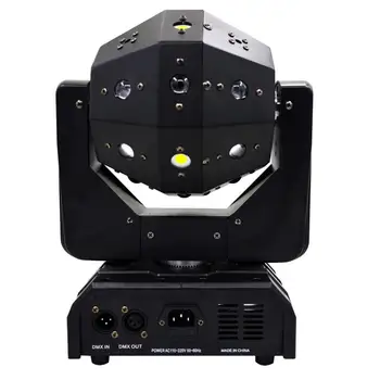 16X3W dual-arm grindă DMX512 mobile cap laser de fotbal DJ etapă scena show de lumini 16/18 KTV disco