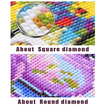 Noi Mozaic De Diamante Broderie Cuplu Indian Imagine Mozaic De Diamante Pictura Lup Stras Lipite Pictura Cruciulițe Kituri