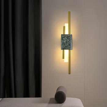 Post-modern Nordic light lux creative lampă de perete pentru Foaier, Bar de Cafea Sufragerie, dormitor fundal de perete Decor Acasă