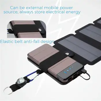 LEORY 15W/20W Pliere Panouri Solare, Celule baterie de soare putere de Ieșire USB de încărcare rapidă Dispozitive Portabile pentru Smartphone-uri