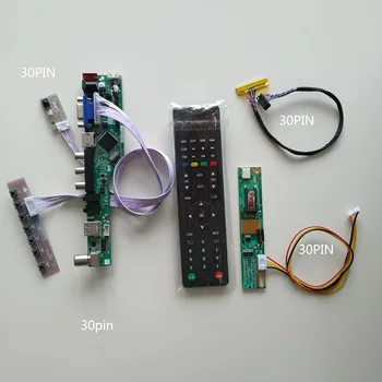 TV HDMI AV VGA USB panou LCD driver card Controler de bord kit Pentru LP154WX4(TL)(C1)/TLC2 1280X800 15.4