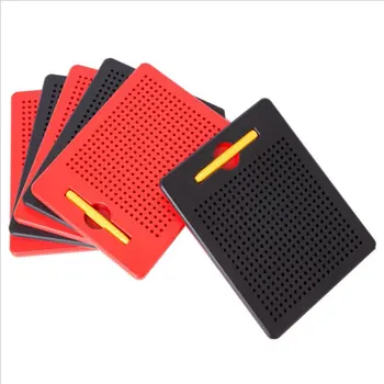 Magnet Pad Planseta Desen Stilou Jucarii Pentru Copii Paint Ball Pen Tablet Magnetic Magnetic Pen Margele De Învățare Notebook Jucărie