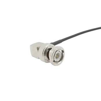 Tip BNC Plug RF Cablu Coaxial RG174 BNC Male Unghi Drept BNC Mufă Cot SDI Coadă Ultra-moale Monitorul aparatului Foto Cablu