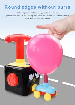 Noi Doi-în-unu Putere Balon Jucărie Mașină de Inerție Putere Balon Lansator de Educație Experiment de Puzzle Jucării Pentru Copii Cadouri