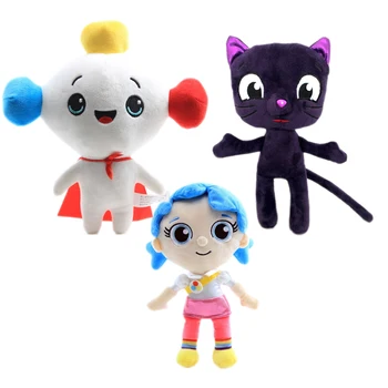 Adevărat și Curcubeu Regatul de Pluș Bartleby Pisica Moale Jucării Pentru Copil Cadou