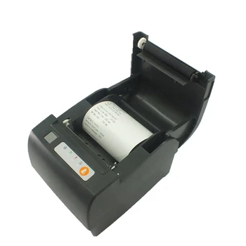 Noua Imprimanta Termica 80mm Magazin de vânzare cu Amănuntul POS Primirea Casier Singur Buzzer Alarma de Rețea Port Serial Port USB pentru Imprimanta Termică UE Plu