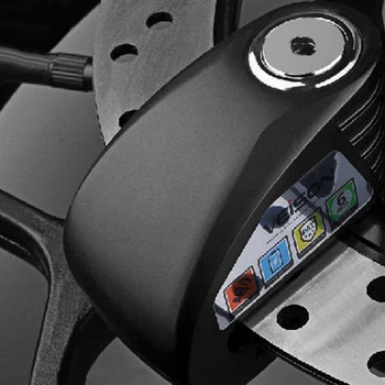 DX8 Multifuncțional Motocicleta Scuter rezistent la apa Anti-Furt Lacat Alarma Controlabile Disc de Frână de Blocare 130DB