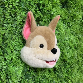 2021 veveriță minunat cap de animal pentru decor de perete realiste veveriță cap de animal de pluș pentru perete