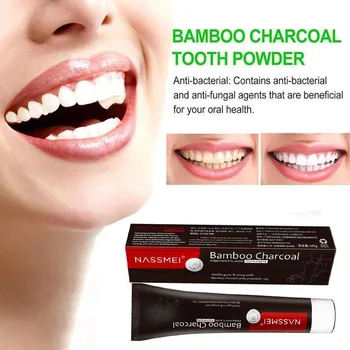 Activat Cărbune de Bambus Negru Pasta de dinti de Albire a Dintilor Elimina Petele de Unghii Anti-molii Anti-sensitive Pasta de dinti