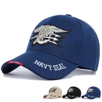 De înaltă Calitate Mens US NAVY Șapcă de Baseball Navy Seals Capac Tactice Armata Șapcă de Camionagiu Gorras Snapback Hat Pentru Adulți