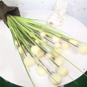 88cm Artificiale Realiste Stuf Iarba Pachet de Plastic Alb de Păpădie, Fructe de Aranjament de Flori Acasă Living Decor Nunta Planta