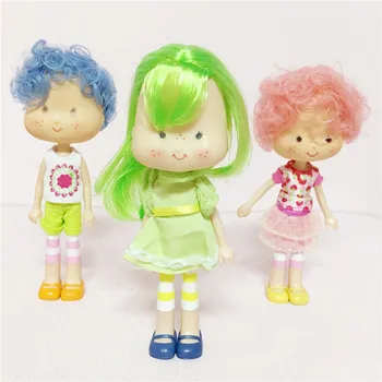 15cm Moda Originale de Acțiune Figura culoare Portocaliu verde de păr ochii Mici Pătrate cu care se confruntă fata cel Mai bun Cadou pentru Copil