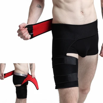 Elastic Elastic Hip Stabilizator Suport Curea Coapsei Protecție Anti-mușchi Strecurat Hip Protecție Picior Bretele Abdomenului Centura