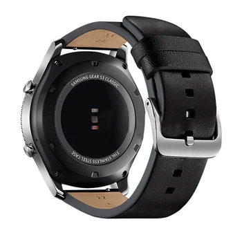 22MM Curea de Ceas Pentru Samsung Gear S3 Clasic de Frontieră curea de ceas din piele bucla Curea pentru xiaomi huami amazfit Bip Lite