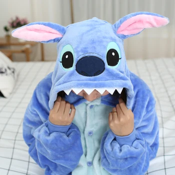 Unicorn Onesies Unisex De Iarna Kigurumi Totoro Coase Hăinuțe Pentru Femei Îmbrăcăminte De Noapte Anime Costume Adulti Flanel Pijamale Pijamale