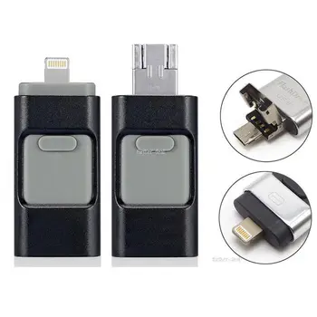 3 în 1 USB 3.0 Flash Drive Memory Stick OTG Pendrive Pentru iPhone PC-ul APPLE 256GB 128GB 64GB 32GB 16GB