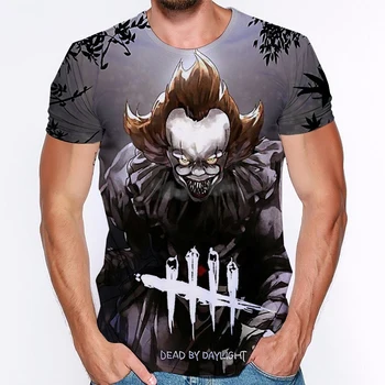 Oamenii 2020 Nou 3D T-shirt Mort De lumina Zilei de Imprimare pentru Bărbați T-shirt-uri cu mâneci Scurte Gât Rotund 3D Graphic T Shirt de Vară de sex Masculin Tees