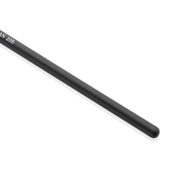 Jessup Singur Pensula de Machiaj GENELOR VENTILATOR de Înaltă Calitate Profesională Fibra de Păr Maner din Lemn Negru-Argintiu Perie Ochi 1buc -205