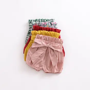 Nou-născut pantaloni Scurți Copii Fata Pantaloni scurți Fundul Bloomers Chilotei 0-6M
