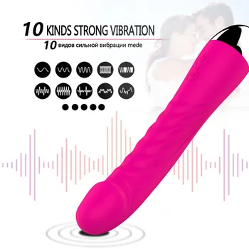 Vibrator Vibrator Cu 10 Viteze Jucarii Sexuale pentru Femei Clitoris Pizde, sex Feminin Clitoridian Vibratoare Masturbator Șoc Sex Produsele pentru Adulți
