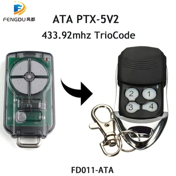 ATA poarta de garaj, usa de control de la distanță PTX-4 înlocuire Securacode ATA PTX4 portabile transmitator 433,92 MHz